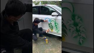 amazing car paint remove🥶 shorts shortsfeed [upl. by Eninnaej]