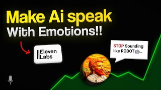 How to Add Emotions to AI Voices on ElevenLabs  Sound Super Realistic Like isaacverse 🚀 [upl. by Ibbie10]