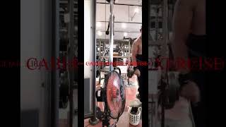 Cable back exercise short video [upl. by Devon]