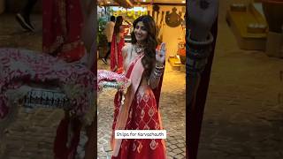 Likh ke mehandi sajna ka name Shilpa Shetty celebration 🎉 karva chauth [upl. by Auqinaj]