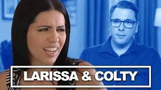 Colt Flirts with his Waitress  90 Day Fiancé  Larissa and Colt [upl. by Nihs567]