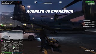 GTA 5 Avenger vs Oppressor [upl. by Llehcam236]