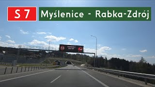 S7 Myślenice  RabkaZdrój Zakopianka [upl. by Ecyoj]