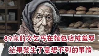 89歲的老婦人無家可歸，她因飢餓帶著零錢去了一家麵包店，卻被店長當眾羞辱，但最後卻發生了讓人預料不到的事情丨溫情故事 [upl. by Resor]