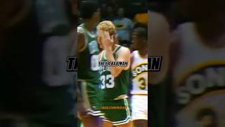 Larry Bird Had The Opposing Bench SHOOK When He Dropped 60 Points 😲  ByronScottPodcast shorts [upl. by Enait]