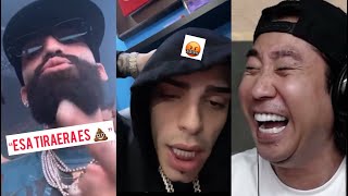 Arcangel se burla de Luar la L por su tiraera 😂🤣 Coreano reacciona [upl. by Teragram]