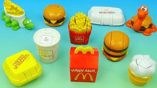 Revisit  1990 McDINO CHANGEABLES set of 10 McDONALDS HAPPY MEAL COLLECTIBLES VIDEO REVIEW [upl. by Warms]