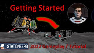 Stationeers Getting Started  2022 GameplayTutorial [upl. by Branca]