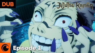 JUJUTSU KAISEN Episode 1 English Dub  Ryomen Sukuna [upl. by Arytas597]