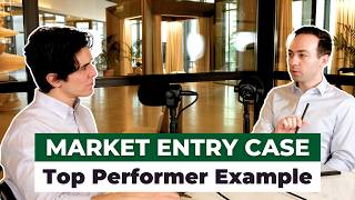 Consulting Case Interview A Market Entry Case Study with BCG Consultants [upl. by Mackay169]