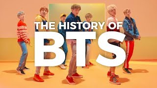 THE HISTORY OF BTS [upl. by Esiocnarf395]