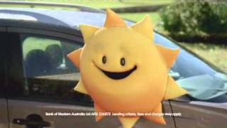 Bankwest Sun TVC  BKI [upl. by Htesil754]