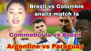 Bresil vs Colombie 2 Gwo problem Brezil Argentine vs Équateur compos probable [upl. by Ahsik255]