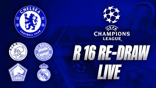 UEFA Champions League Round of 16 REDraw  LIVE Reaction [upl. by Pru622]