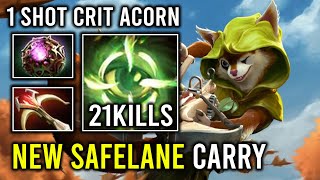 How to Play Hoodwink as Safelane Carry with 1 Shot Acorn Bounce Unlimited Skill Spam Dota 2 [upl. by Gingras]