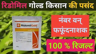 Ridomil Gold Syngentametalaxyl 4Mancozeb 64 [upl. by Mishaan]