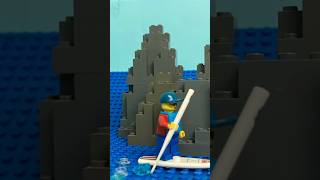 September 11th is national stand up paddle board day nationalday lego brickfilm stopmotion [upl. by Lemert]