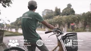 PEOPLE PLANET PROGRESS  BAMBIKES CORE VALUES [upl. by Aerdnek]