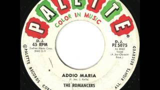 Romancers  Addio Maria  Fantastic MidTempo Doo Wop [upl. by Eurydice]