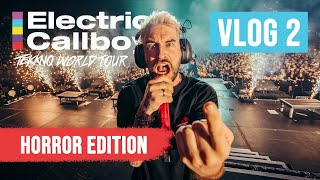 Electric Callboy  HORROR EDITION VLOG 2  Innsbruck Basel  Tekkno World Tour 2024 [upl. by Elolcin]