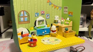 DIY Custom Diorama Display for Rement Pochacco’s House Blind Box Series [upl. by Eicnarf449]