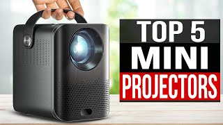 TOP 5 Best Mini Projector 2023 [upl. by Jarrid]