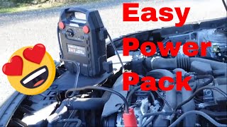 Use a Portable Power Pack to Jump Start Your Car [upl. by Sorkin]