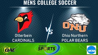 Otterbein at Ohio Northern  Mens College Soccer  104 [upl. by Weeks780]