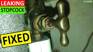 How to fix a Leaking Stopcock  How to stop a Dripping Stopcock [upl. by Ellenad320]