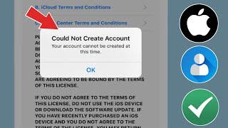 Remediați „Nu sa putut crea contul Contul dvs nu poate fi creat în acest moment” pe iPhone  iPad [upl. by Rube]