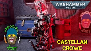 JoyToy Warhammer 40k Grey Knight Castellan Crowe Unboxing and Review [upl. by Spain]