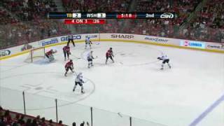 Nicklas Backstrom blocks two shots without stick Against Lightning  NHL Comcast Sportsnet Feed [upl. by Eecats]