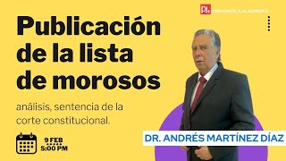 Publicación de la lista de morosos en Propiedad Horizontal 2024 [upl. by Ecirtnas]