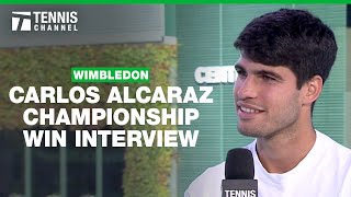 Carlos Alcaraz 2024 Wimbledon Mens Singles Champion  2024 Wimbledon Championship [upl. by Aizan705]