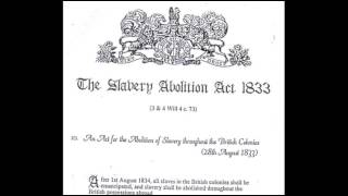 1st August 1834 Slavery Abolition Act comes in to force [upl. by Raffarty359]