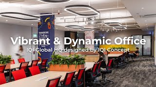 A Vibrant amp Dynamic Office  IQI Global HQ designed by IQI Concept [upl. by Etteuqram5]