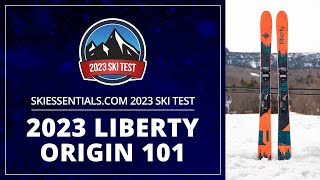 2023 Liberty Origin 101  SkiEssentialscom Ski Test [upl. by Alleram]