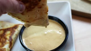 Taco Bell Quesadilla Sauce  Its Only Food w Chef John Politte [upl. by Yevi39]