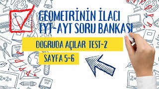 ACİL YAYINLARI GEOMETRİNİN İLACI SORU BANKASIDoğruda Açılar Test2 [upl. by Tatianas]