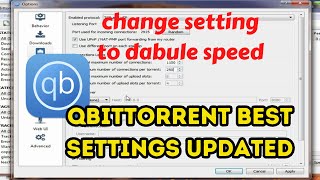 qBittorrent Best Settings 2023 Speed up your downloads Updated From qbittorrent best settings 2022 [upl. by Freedman]