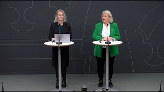 Camilla Waltersson Grönvall tog emot förslag för att stärka socialtjänstens förebyggande arbete 12 [upl. by Suiramed]