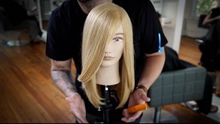 How To Cut A Face Frame Haircut Tutorial  MATT BECK VLOG 52 [upl. by O'Toole770]