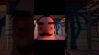 All hello neighbor alpha versions jumpscares helloneighbor [upl. by Pitzer]