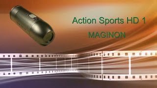 Praxistest Actioncam Maginon Action Sports HD 1 [upl. by Ynaiffit482]