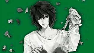 L Lawliet Animations  Green Screen amp Extras  Death Note [upl. by Guevara901]