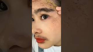 Facial hair removal skincare short youtubeshorts viral diy [upl. by Ytirev]