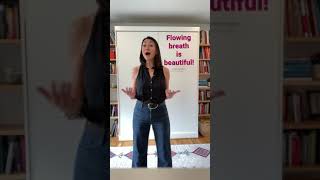 Breath exercise to unlock your singing SHORTS [upl. by Shea556]