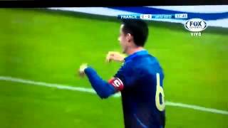 Alexandre Coeffs brilliant scorpion kick golazo France v United States Toulon Tournament 2013 [upl. by Ahsla61]