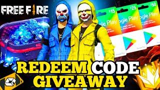 ABHI GAMER YT  FREE FIRE LIVE REDEEM CODE GIVEAWAY  UNLIMITED REDEEM CODE GIVEAWAY [upl. by Ecinad]