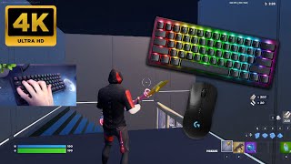 Razer Huntsman V3 Pro Mini Fortnite Keyboard amp Mouse Sounds Gameplay 4K [upl. by Thirion]